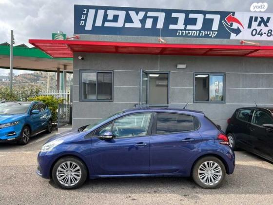 פיג'ו 208 Active Pro אוט' 1.2 (110 כ"ס) בנזין 2018 למכירה בחיפה