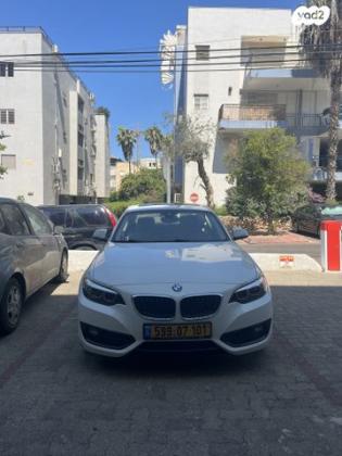 ב.מ.וו סדרה 2 218I Sport קופה אוט' 1.5 (136 כ''ס) בנזין 2019 למכירה בנתניה