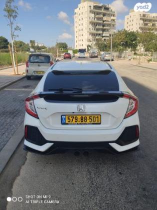 הונדה סיוויק האצ'בק החדשה Sport אוט' 1.5 (182 כ"ס) בנזין 2018 למכירה בבאר יעקב