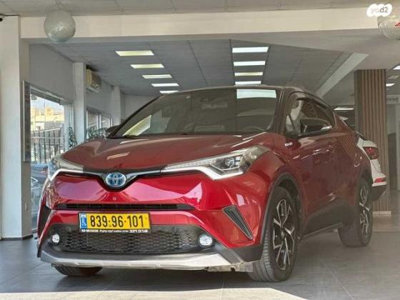 טויוטה C-HR Style P הייבריד אוט' 1.8 (98 כ''ס) בנזין 2019 למכירה בראשון לציון