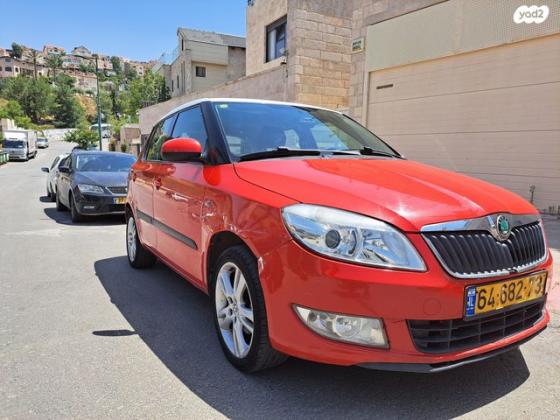 סקודה פאביה Sport ידני 1.4 (86 כ''ס) בנזין 2011 למכירה בירושלים