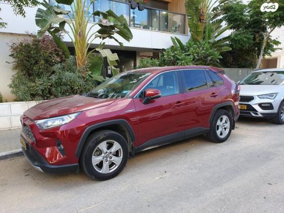 טויוטה RAV4 הייבריד E-xperience הייבריד 5 דל' אוט' 2.5 (178 כ''ס) בנזין 2020 למכירה בהרצליה