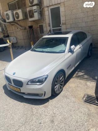 ב.מ.וו סדרה 7 740I Exclusive אוט' 3.0 (320 כ''ס) בנזין 2015 למכירה בתל אביב יפו