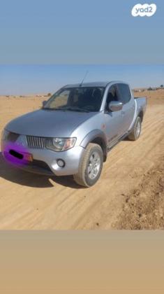 מיצובישי L200 האנטר 4X4 4X4 Dakar דאבל קבינה אוט' דיזל 2.5 (136 כ''ס) דיזל 2007 למכירה בבאר שבע