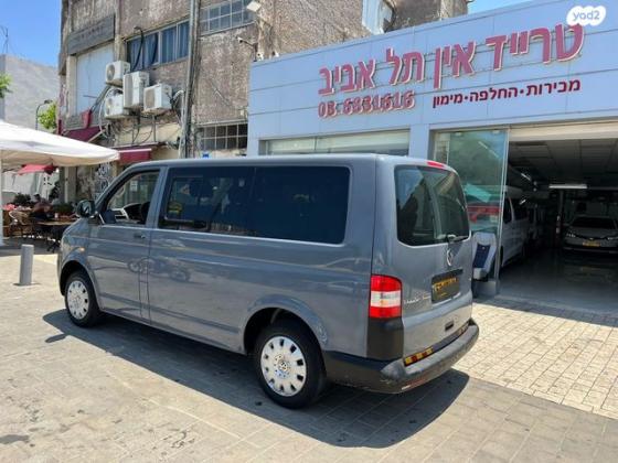 פולקסווגן טרנספורטר מסחרי/נוסעים Delivery Van אוטומט דיזל 3 מק' 3 דל' 2.0 (140 כ"ס) דיזל 2013 למכירה בתל אביב יפו