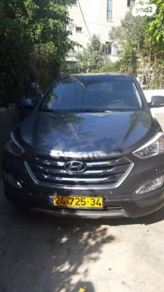 יונדאי סנטה פה 4X4 Elite אוט' בנזין 7 מק' 2.4 (192 כ''ס) בנזין 2015 למכירה באום אל פחם