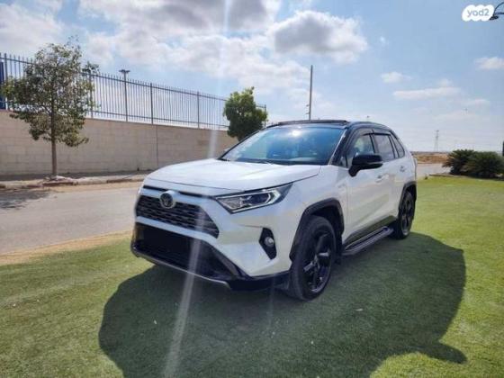 טויוטה RAV4 הייבריד E-motion Sky הייבריד אוט' 2.5 (178 כ''ס) בנזין 2021 למכירה בבאר שבע