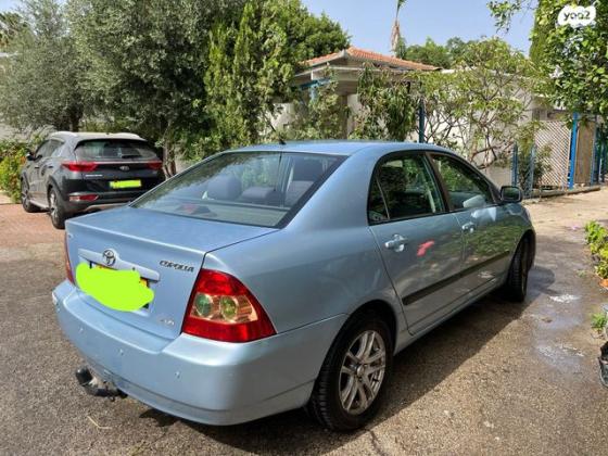 טויוטה קורולה Sun אוט' 1.6 (110 כ''ס) בנזין 2007 למכירה בכפר ביל"ו