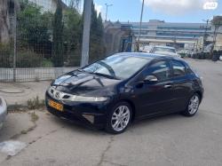 הונדה סיוויק האצ'בק החדשה Sport אוט' 1.8 (140 כ''ס) בנזין 2009 למכ