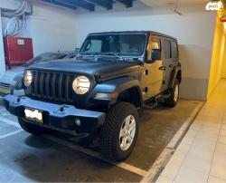 ג'יפ / Jeep רנגלר ארוך 4X4 Sport S אוט' 2.0 (272 כ''ס) ק'-2 בנזין 2021 למכ