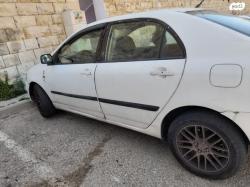 טויוטה קורולה Sun אוט' 1.6 (110 כ''ס) בנזין 2004 למכירה בירושלים