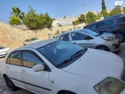 טויוטה קורולה Sun אוט' 1.6 (110 כ''ס) בנזין 2004 למכירה בירושלים