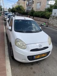 ניסאן מיקרה Visia ידני 1.2 (80 כ''ס) בנזין 2012 למכירה בחולון