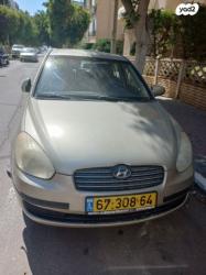 יונדאי אקסנט (עד 2012) GLS אוט' 1.6 (112 כ''ס) בנזין 2008 למכירה ברא