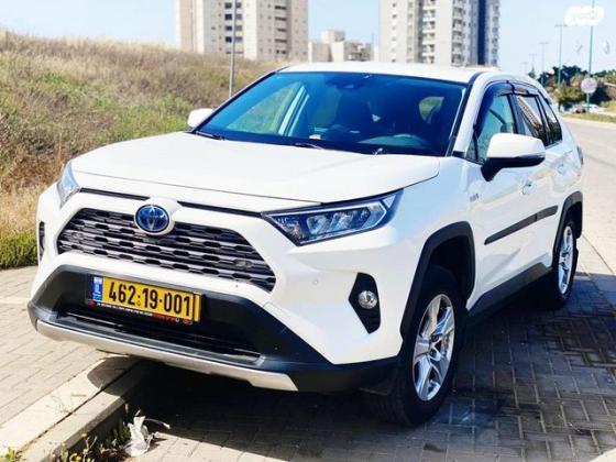 טויוטה RAV4 הייבריד E-xperience הייבריד 5 דל' אוט' 2.5 (178 כ''ס) בנזין 2019 למכירה בנתניה