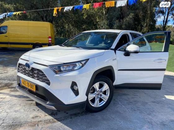 טויוטה RAV4 הייבריד E-xperience הייבריד 5 דל' אוט' 2.5 (178 כ''ס) בנזין 2019 למכירה בנתניה