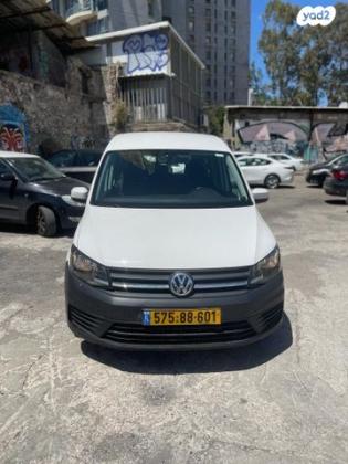 פולקסווגן קאדי Trendline אוט' דיזל 5 מק' 4 דל' 2.0 (102 כ''ס) דיזל 2018 למכירה בטבריה