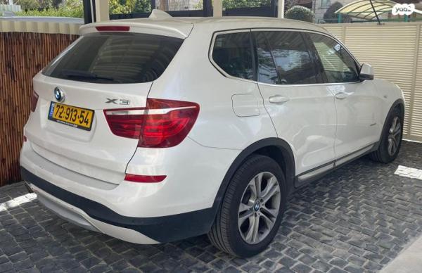 ב.מ.וו X3 4X4 XDRIVE20I X-Line אוט' 2.0 (184 כ''ס) בנזין 2015 למכירה במבשרת ציון