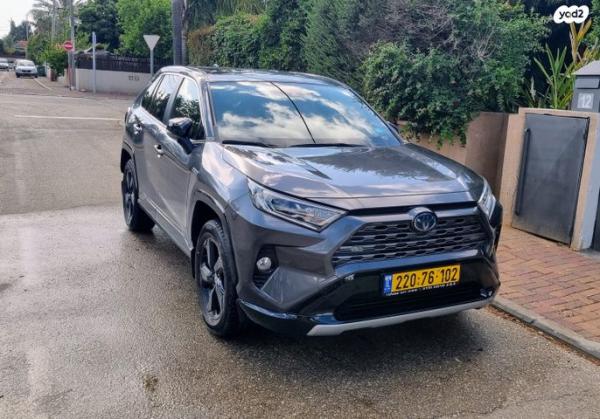 טויוטה RAV4 הייבריד E-motion הייבריד אוט' 2.5 (178 כ''ס) בנזין 2020 למכירה בפרדס חנה כרכור