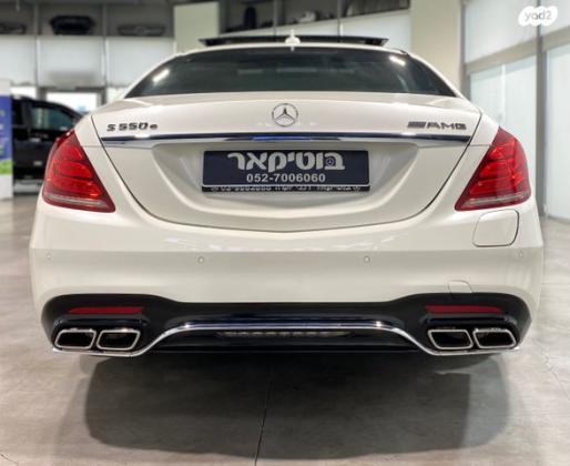 מרצדס S-Class S500E AMG הייבריד אוט' 3.0 (333 כ"ס) היברידי חשמל / בנזין 2018 למכירה בראשון לציון