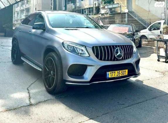 מרצדס GLE קופה 4X4 GLE350D Coupe AMG אוט' דיזל 3.0 (258 כ''ס) דיזל 2018 למכירה בראשון לציון