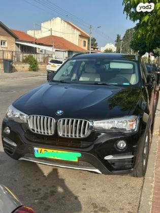 ב.מ.וו X4 4X4 XDRIVE20I Sport אוט' 2.0 (184 כ''ס) בנזין 2017 למכירה בראשון לציון