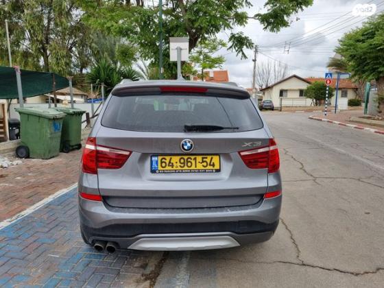 ב.מ.וו X3 4X4 XDRIVE28I X-Line אוט' 2.0 (245 כ''ס) בנזין 2015 למכירה בגדרה