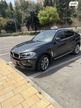 ב.מ.וו X6 4X4 XDRIVE30D Luxury אוט' דיזל 3.0 (258 כ''ס) דיזל 2016 למכירה בירושלים