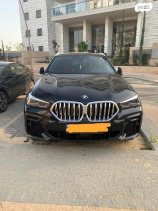 ב.מ.וו X6 4X4 XDRIVE 30D M-Sport אוט' דיזל 3.0 (286 כ''ס) דיזל 2022 למכירה ביבנה