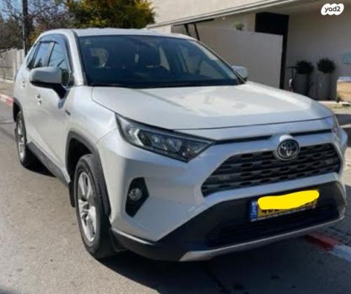 טויוטה RAV4 הייבריד E-xperience הייבריד 5 דל' אוט' 2.5 (178 כ''ס) בנזין 2019 למכירה בגני תקווה