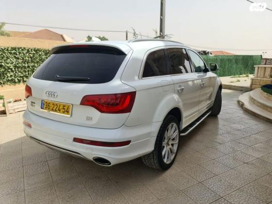 אאודי Q7 4X4 Sport Design אוט' דיזל 7 מק' 3.0 (245 כ''ס) דיזל 2015 למכירה בבאר שבע