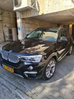 ב.מ.וו X4 4X4 XDRIVE28I Sport אוט' 2.0 (245 כ''ס) בנזין 2016 למכירה בירושלים