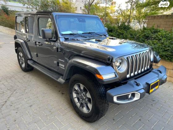 ג'יפ / Jeep רנגלר ארוך 4X4 Unlimited Sahara אוט' 5 דל' 2.0 (272 כ''ס) בנזין 2022 למכירה בגבעת שמואל