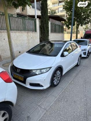 הונדה סיוויק האצ'בק החדשה Executive אוט' 1.8 (142 כ''ס) בנזין 2012 למכירה בבאר שבע