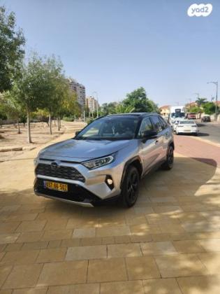 טויוטה RAV4 הייבריד E-motion Sky הייבריד אוט' 2.5 (178 כ''ס) בנזין 2021 למכירה בבאר שבע