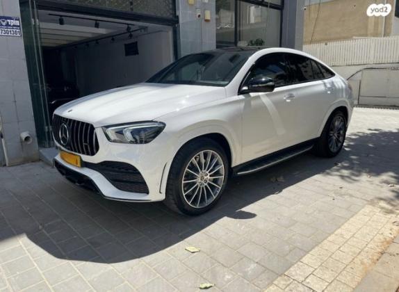 מרצדס GLE קופה 400D 4M Coupe AMG Plus אוט' דיזל 2.9 (330 כ''ס) ק1 דיזל 2022 למכירה בחיפה