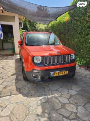 ג'יפ / Jeep רנגייד Longitude אוט' 1.4 (140 כ"ס) בנזין 2016 למכירה בהרצליה