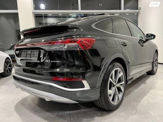 אאודי E-tron Q4 SportBack 40 S-Line אוט' חשמלי (204 כ''ס) חשמלי 2023 למכירה בנתניה