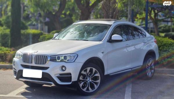 ב.מ.וו X4 4X4 XDRIVE28I Sport אוט' 2.0 (245 כ''ס) בנזין 2018 למכירה בראשון לציון