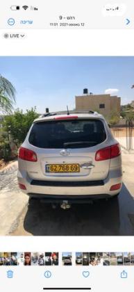 יונדאי סנטה פה 4X4 Executive אוט' דיזל 7 מק' 2.2 (150 כ''ס) דיזל 2009 למכירה ברהט