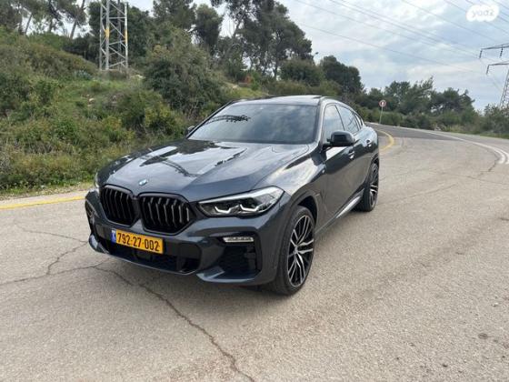 ב.מ.וו X6 4X4 XDRIVE 30D M-Sport SE אוט' דיזל 3.0 (286 כ''ס) דיזל 2022 למכירה בנצרת