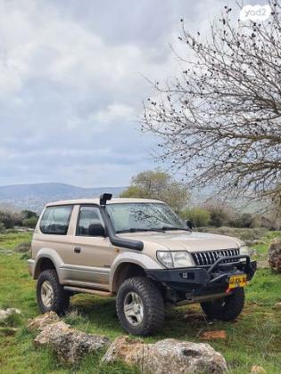 טויוטה לנד קרוזר פרדו קצר 4X4 STD אוט' בנזין 3.4 (180 כ''ס) בנזין 2002 למכירה ביפתח