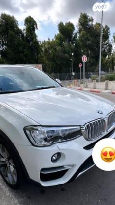 ב.מ.וו X4 4X4 XDRIVE28I Sport אוט' 2.0 (245 כ''ס) בנזין 2015 למכירה בגני תקווה