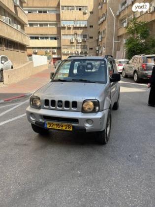 סוזוקי ג'ימני 4X4 JLX אוט' 1.3 (82 כ''ס) בנזין 2005 למכירה בתל אביב יפו