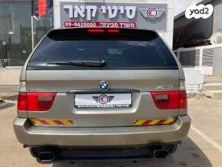 ב.מ.וו X5 4X4 30D אוט' דיזל 5 מק' 3.0 (218 כ''ס) דיזל 2005 למכירה באבן יהודה