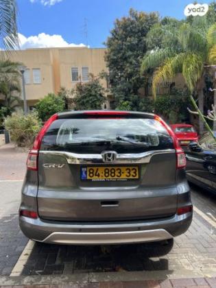 הונדה CR-V 4X4 Comfort אוט' 2.0 (155 כ"ס) בנזין 2015 למכירה בתל אביב יפו