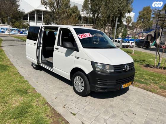 פולקסווגן טרנספורטר מסחרי/נוסעים Kombi קצר ידני דיזל 2-3 מק' 4 דל' 2.0 (84 כ''ס) דיזל 2017 למכירה בתל אביב יפו