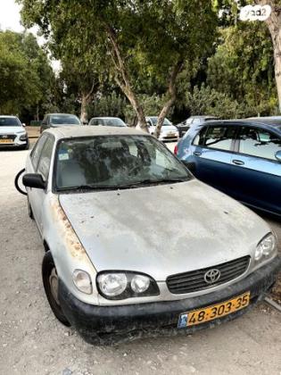 טויוטה קורולה Sun אוט' 1.6 (98-02) - 110 כ"ס בנזין 2002 למכירה ברמת גן