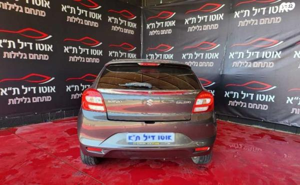 סוזוקי בלנו GLX + ADAD אוט' 1.2 (90 כ"ס) בנזין 2016 למכירה בתל אביב יפו