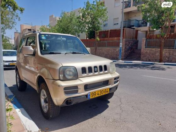 סוזוקי ג'ימני 4X4 JLX-J אוט' 1.3 (85 כ''ס) בנזין 2008 למכירה בבית יצחק שער חפר